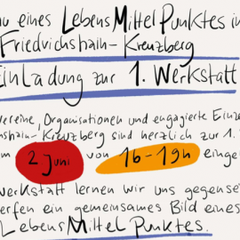 Einladung zur Werkstatt: Ein LebensMittelPunkt für Friedrichshain-Kreuzberg | 2. Juni | 16-19 Uhr