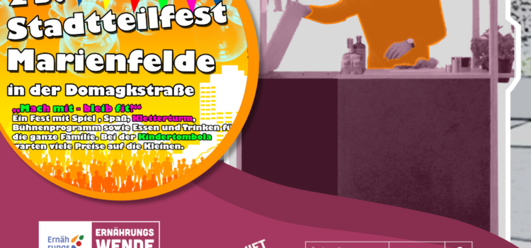 Der mobile ErnährungsCampus beim Stadtteilfest Marienefelde | 23.9.