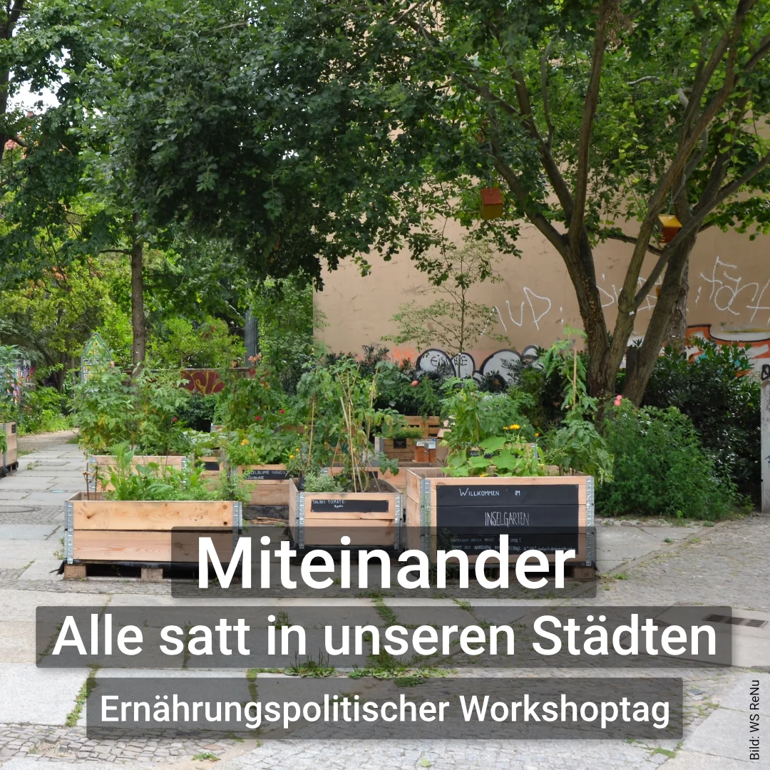 Workshop: Miteinander – alle satt in unseren Städten | 21. September 2026