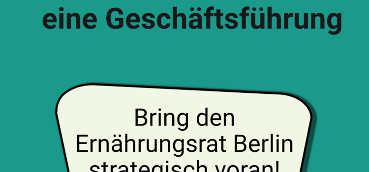 Geschäftsführung gesucht!